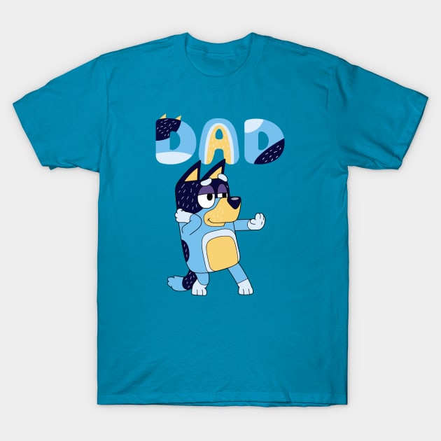 DAD DANCING day T-Shirt by ONDELBETAWI